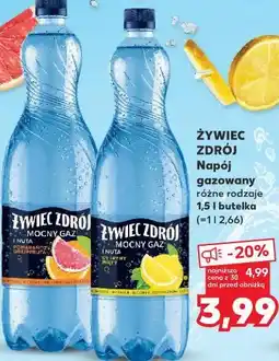 Kaufland Żywiec Zdrój Mocny Gaz Napój gazowany oferta