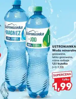 Kaufland USTRONIANKA Woda mineralna oferta