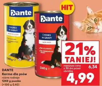 Kaufland Dante Karma dla psów oferta