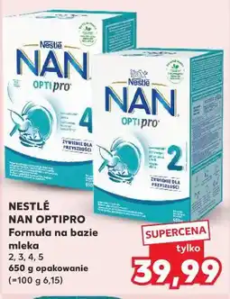 Kaufland Nestlé Nan Optipro Formuła na bazie mleka oferta