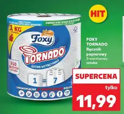 Kaufland FOXY TORNADO Ręcznik papierowy oferta