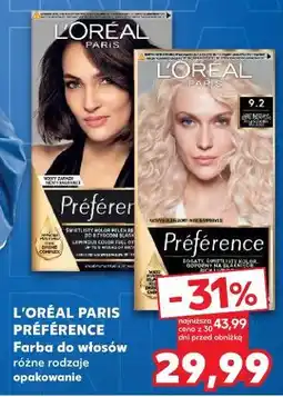 Kaufland L'ORÉAL PARIS PRÉFÉRENCE Farba do włosów oferta