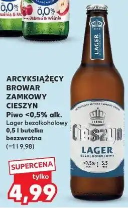 Kaufland Arcyksiążęcy Browar Zamkowy Cieszyn Piwo oferta