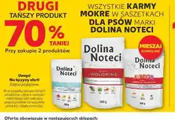 Kaufland Dolina Noteci Wszystkie karmy mokre w saszetkach dla psów marki Dolina Noteci oferta