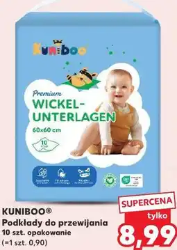 Kaufland Kuniboo Podkłady do przewijania 10 szt oferta