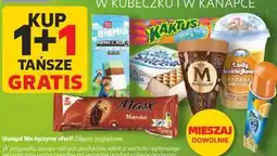 Kaufland Wszystkie lody do oferta