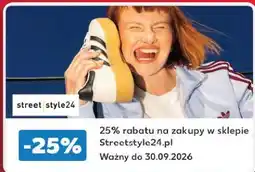 Kaufland Streetstyle24 25% rabatu na zakupy w sklepie oferta