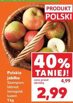 Kaufland Polskie jabłka (Szampion, Idared, Jonagold) oferta