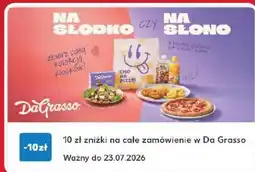 Kaufland Da Grasso 10 zł zniżki na całe zamówienie oferta