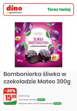 Dino Bombonierka śliwka w czekoladzie Mateo oferta