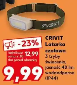Kaufland CRIVIT Latarka czołowa oferta