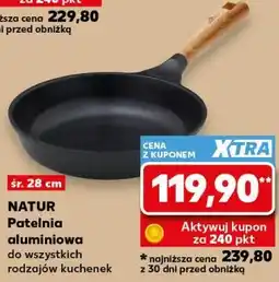 Kaufland Gerlach NATUR Patelnia aluminiowa śr. 28 cm oferta