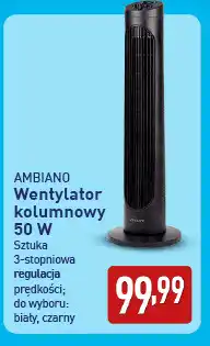 ALDI AMBIANO Wentylator kolumnowy 50 W oferta