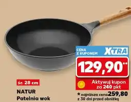 Kaufland Gerlach NATUR Patelnia wok śr. 28 cm oferta
