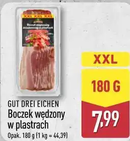 ALDI GUT DREI EICHEN Boczek wędzony w plastrach oferta