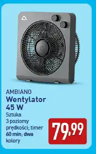 ALDI AMBIANO Wentylator 45 W oferta