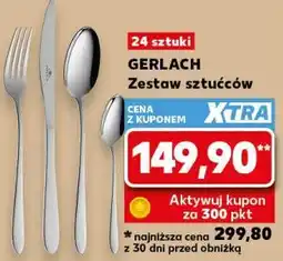 Kaufland Gerlach Zestaw sztućców 24 sztuki oferta