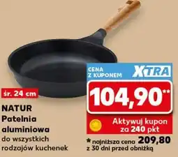 Kaufland Gerlach NATUR Patelnia aluminiowa śr. 24 cm oferta