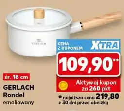 Kaufland GERLACH Rondel emaliowany śr. 18 cm oferta