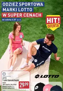 ALDI Lotto T-shirt damski/męski oferta