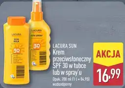 ALDI LACURA SUN Krem przeciwsłoneczny SPF 30 w tubce lub w spray'u oferta