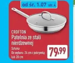 ALDI Crofton Patelnia ze stali nierdzewnej oferta
