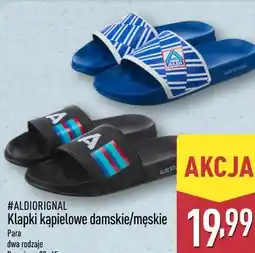 ALDI ALDIORIGINAL Klapki kąpielowe damskie/męskie oferta