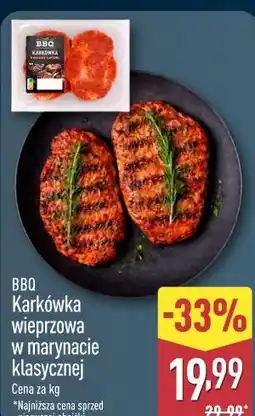 ALDI Karkówka wieprzowa w marynacie klasycznej oferta