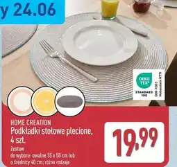 ALDI HOME CREATION Podkładki stołowe plecione, 4 szt oferta