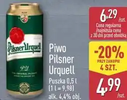 ALDI Piwo Pilsner Urquell oferta