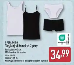 ALDI UP2FASHION Top/Majtki damskie, 2 pary oferta