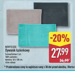 ALDI NOVITESSE Dywanik łazienkowy oferta