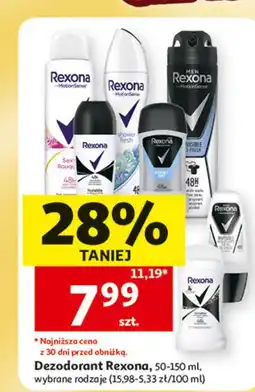 Auchan Antyperspirant diamond Rexona Invisible oferta