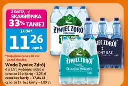 Auchan Woda niegazowana Żywiec Zdrój oferta