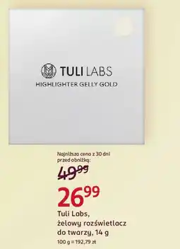 Rossmann Tuli Labs, żelowy rozświetlacz do twarzy oferta