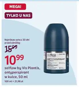 Rossmann so!flow by Vis Plantis, antyperspirant w kulce oferta