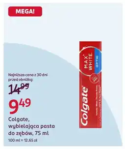 Rossmann Colgate, wybielająca pasta do zębów oferta