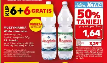 Kaufland Woda mineralna Muszynianka oferta