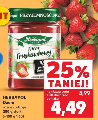 Kaufland Dżem Herbapol oferta