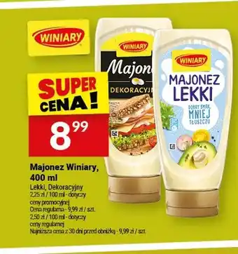 Twój Market Majonez Dekoracyjny Winiary oferta