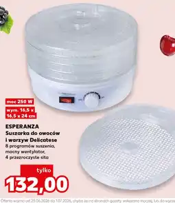 Kaufland Suszarka do żywności Esperanza oferta