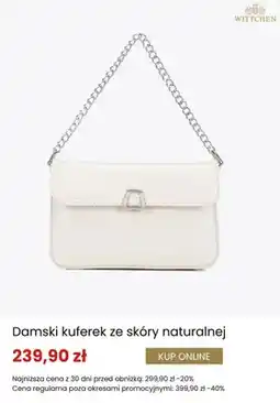 Wittchen Torebka damska kuferek ze skóry naturalnej Wittchen oferta