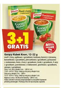 Twój Market Zupa Gorący Kubek Knorr rosół z kury oferta
