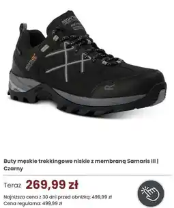 Regatta Buty męskie trekkingowe niskie z membraną Regatta Samaris III oferta
