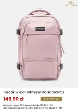Wittchen Plecak wielofunkcyjny do samolotu Wittchen oferta