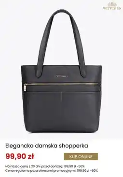 Wittchen Torebka damska shopperka Wittchen oferta
