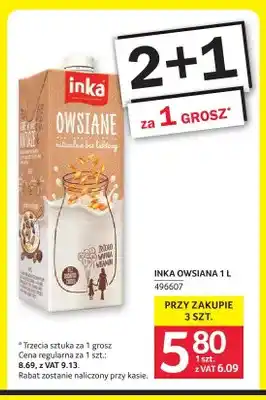 Selgros Napój owsiany Inka oferta