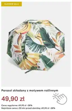 Medicine Parasol składany z motywem roślinnym Medicine oferta