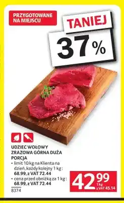 Selgros Udziec wołowy zrazowa górna duża porcja oferta
