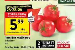 Intermarche Pomidor malinowy układany luz oferta
